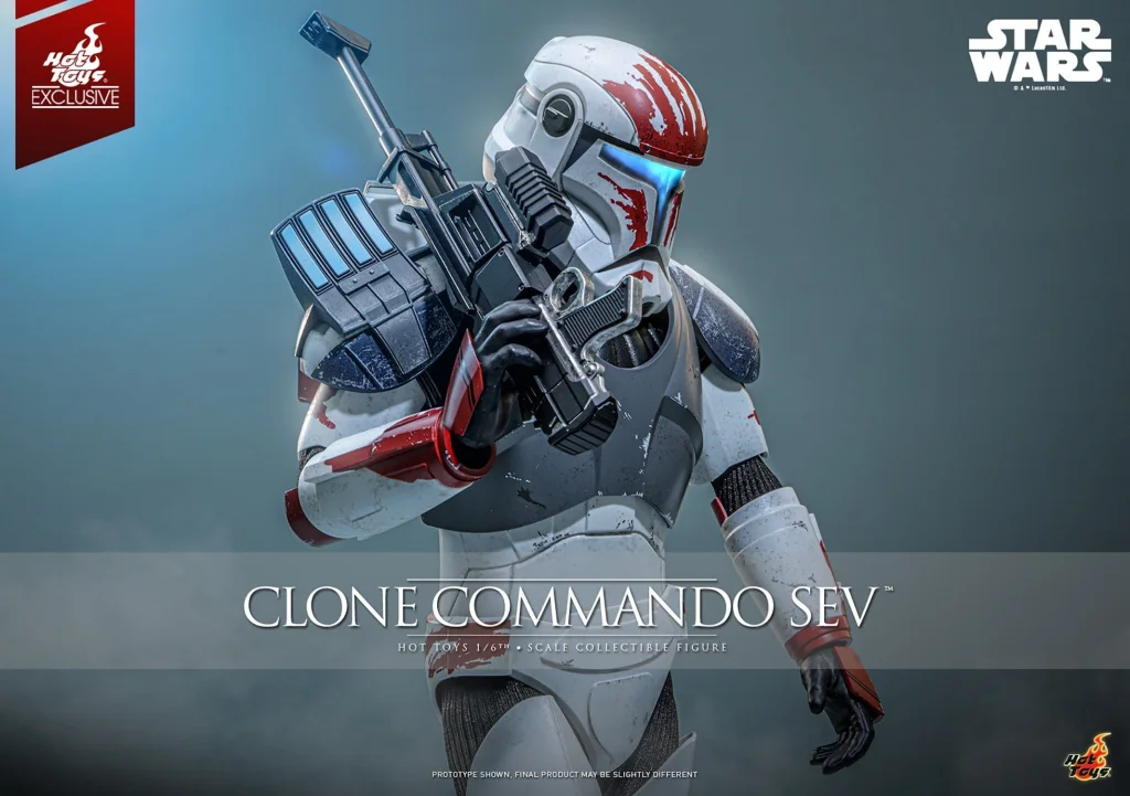 Star Wars - Scale Action Figure - Clone Commando Sev