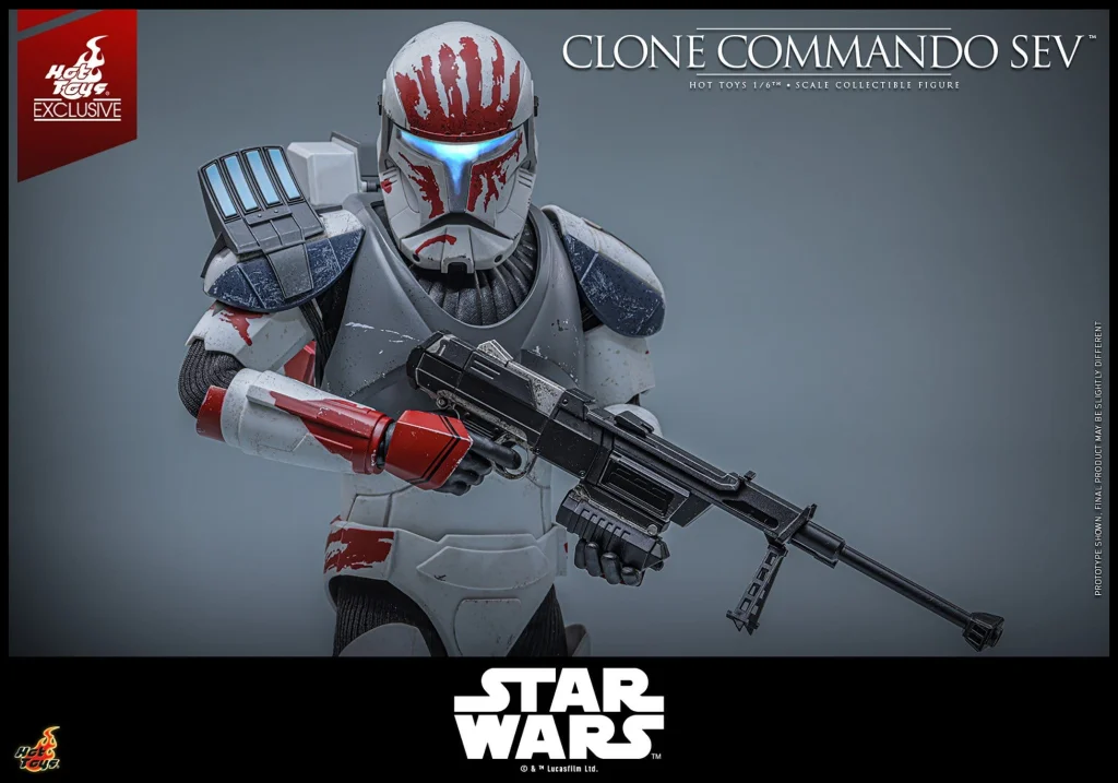 Star Wars - Scale Action Figure - Clone Commando Sev