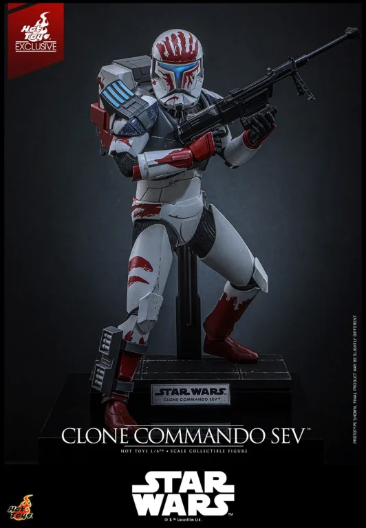 Star Wars - Scale Action Figure - Clone Commando Sev