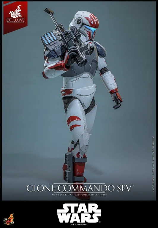 Star Wars - Scale Action Figure - Clone Commando Sev