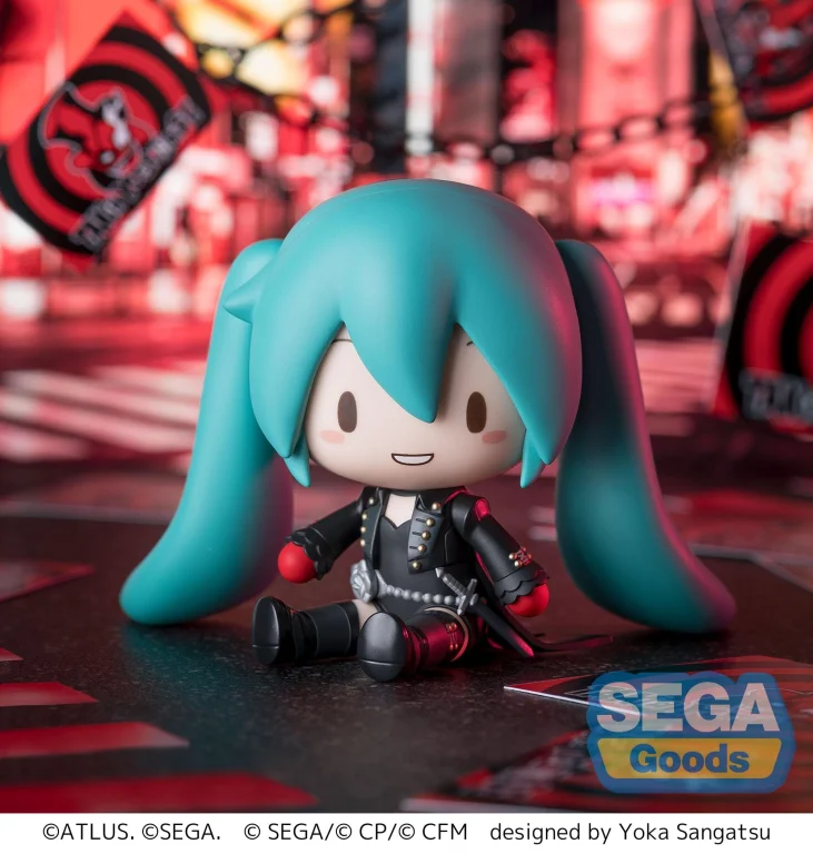 Character Vocal Series - Fuwapuchi Chibi Figure - Miku Hatsune (Persona 5 Royal)