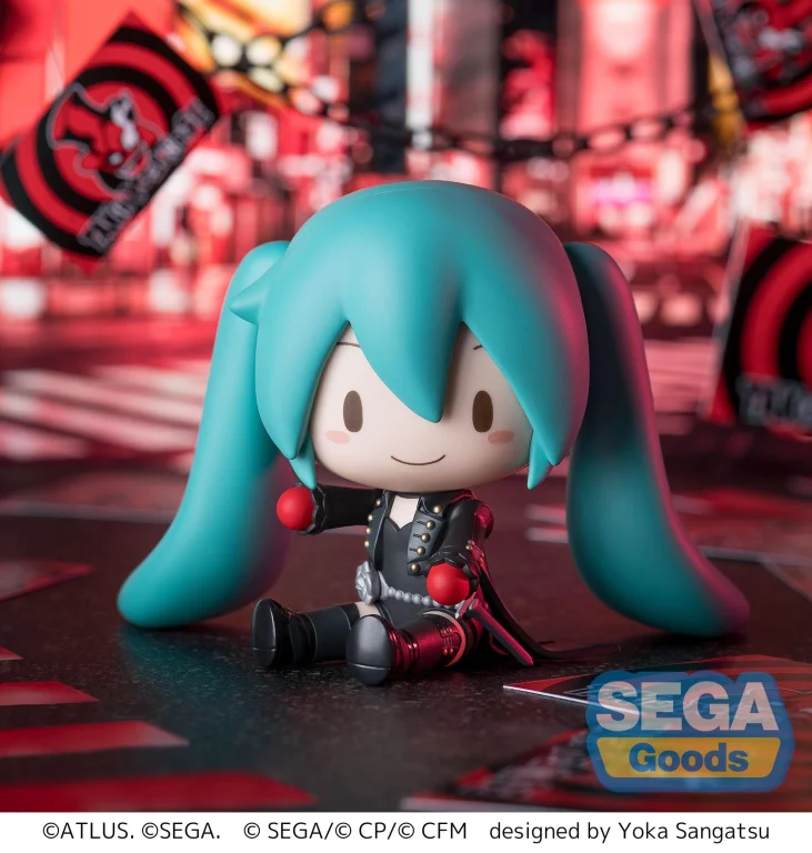 Character Vocal Series - Fuwapuchi Chibi Figure - Miku Hatsune (Persona 5 Royal)