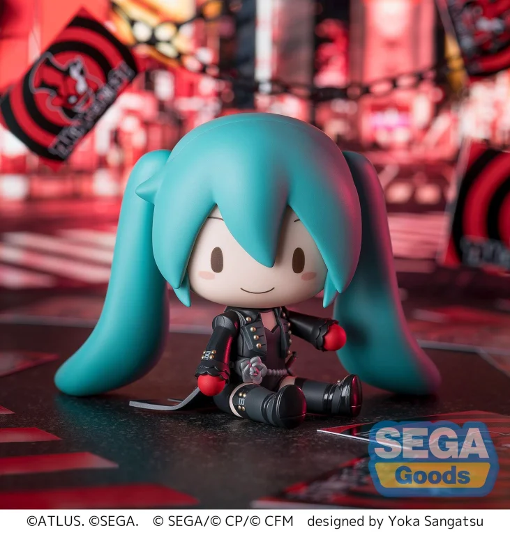 Character Vocal Series - Fuwapuchi Chibi Figure - Miku Hatsune (Persona 5 Royal)