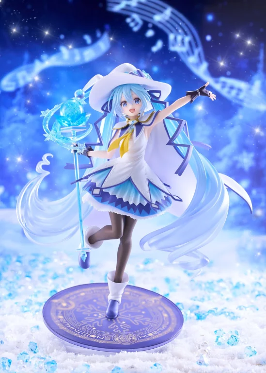 Character Vocal Series - AMP+ Figure - Miku Hatsune (Snow Miku All Stars 2014 Ver.)