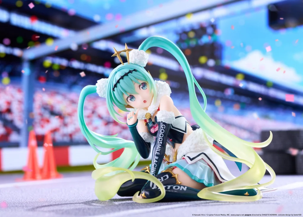 Character Vocal Series - Taito Kuji - Miku Hatsune (Racing Miku 2018 Ver.) (Round 8 Support Illustration)
