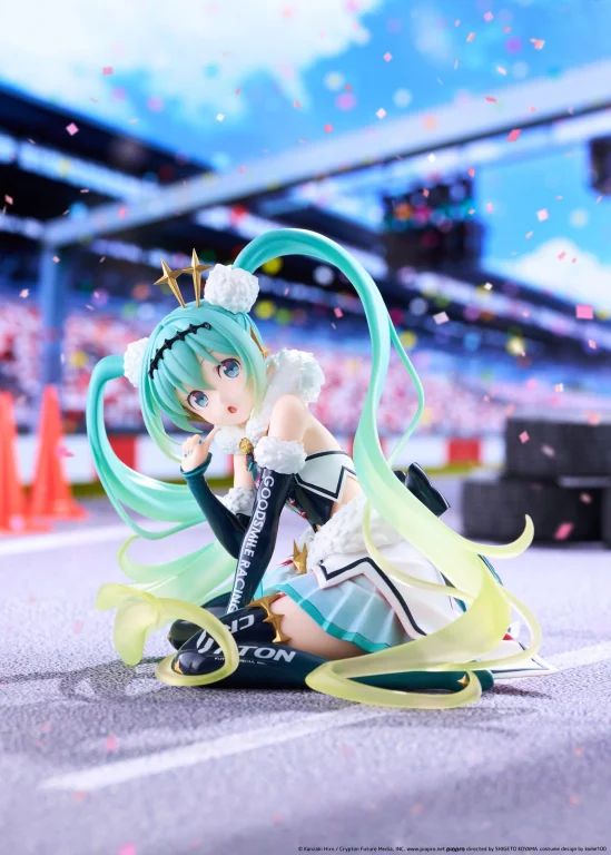 Character Vocal Series - Taito Kuji - Miku Hatsune (Racing Miku 2018 Ver.) (Round 8 Support Illustration)