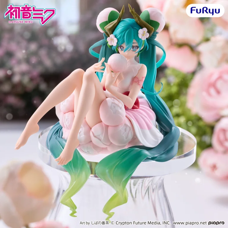 Character Vocal Series - Noodle Stopper Figure - Flower Fairy - Miku Hatsune (White Plum Blossom)