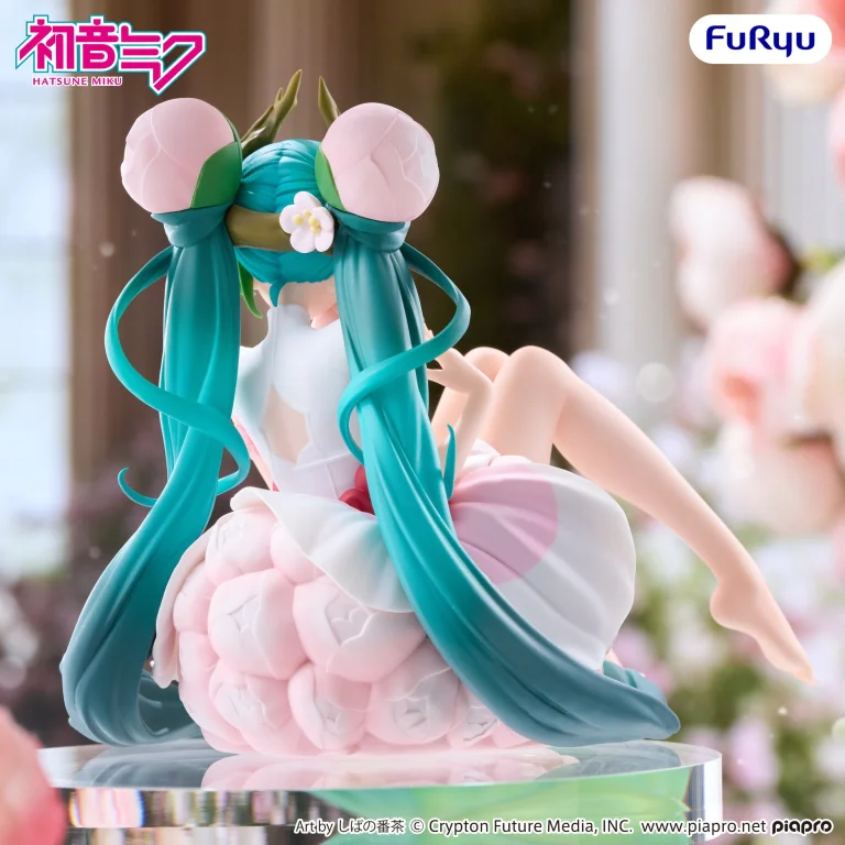 Character Vocal Series - Noodle Stopper Figure - Flower Fairy - Miku Hatsune (White Plum Blossom)