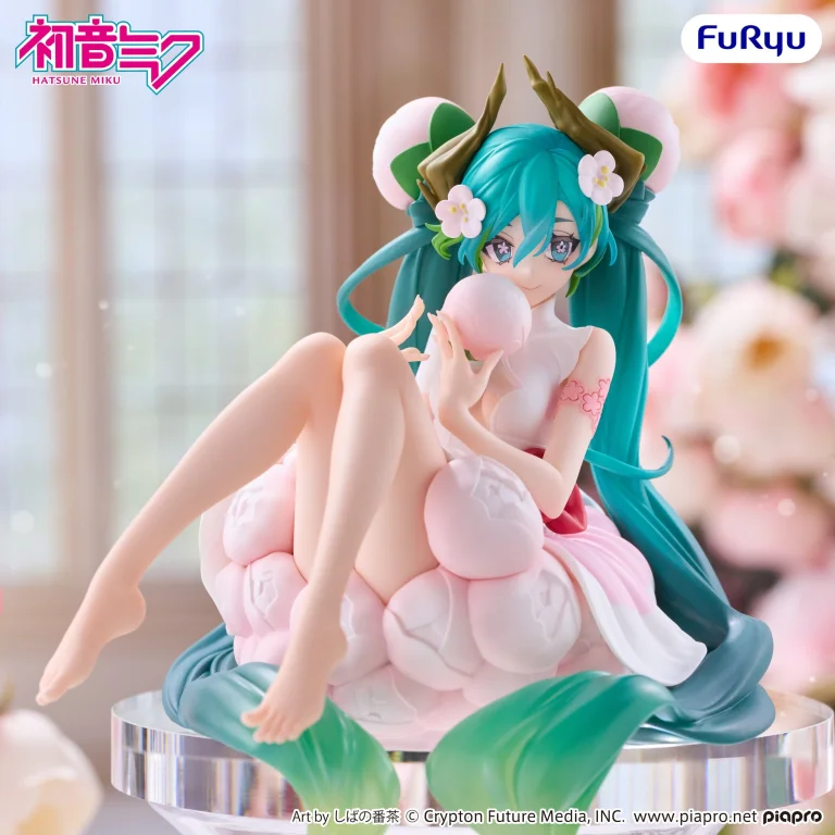 Character Vocal Series - Noodle Stopper Figure - Flower Fairy - Miku Hatsune (White Plum Blossom)