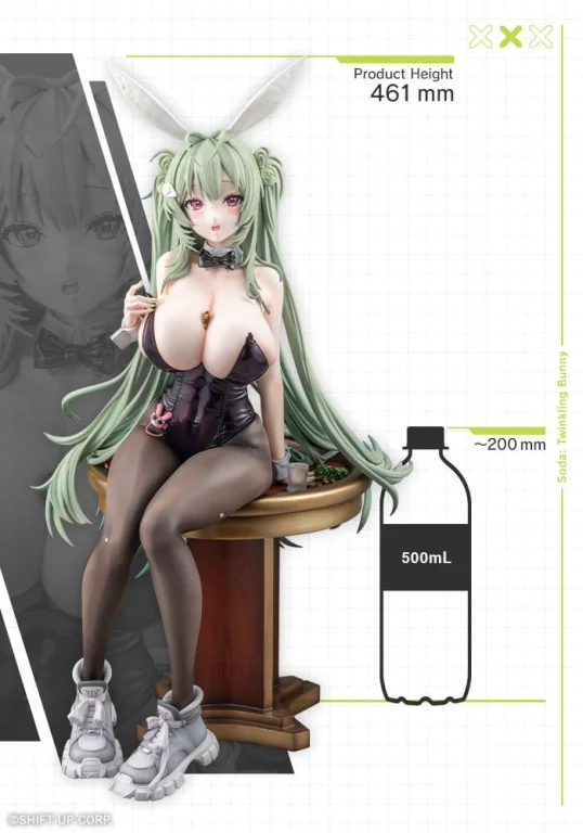NIKKE - Scale Figure - Soda (Twinkling Bunny)