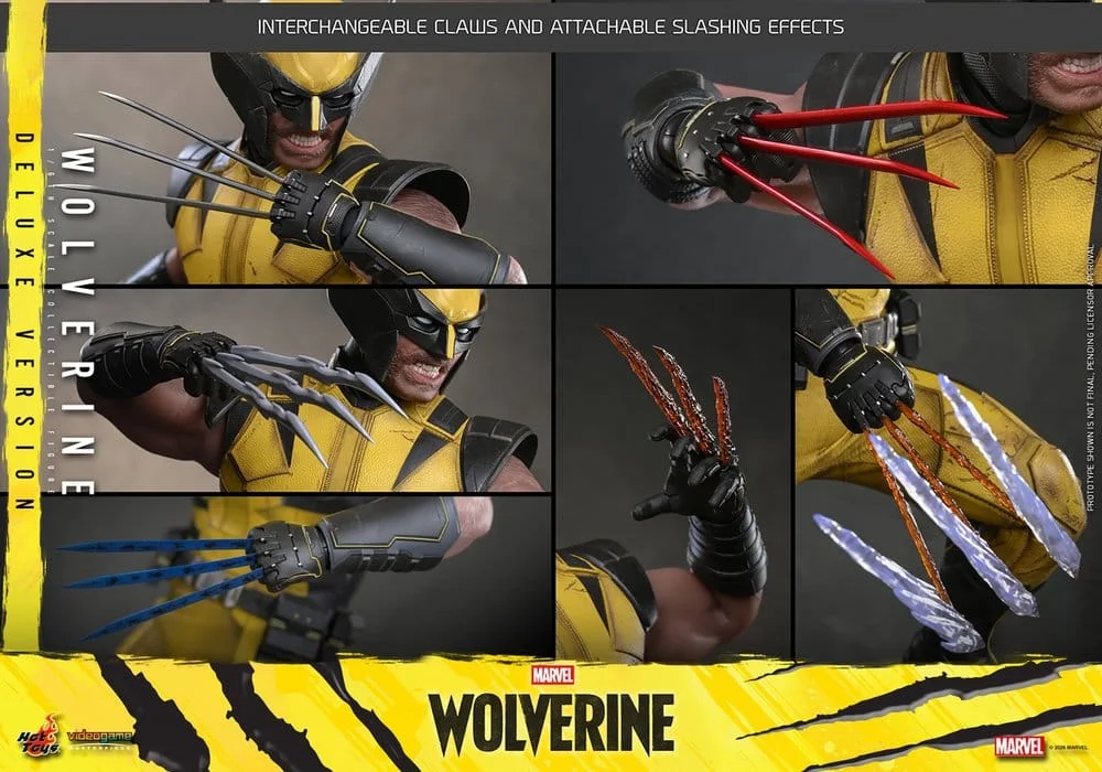 Marvel - Scale Action Figure - Wolverine (Deluxe Version)
