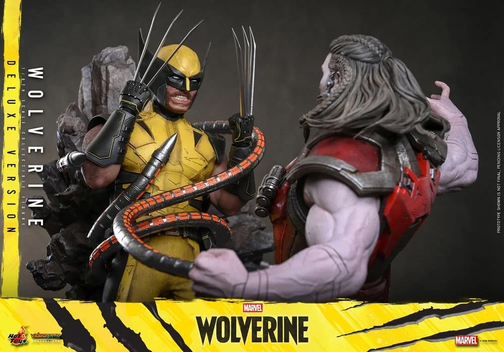 Marvel - Scale Action Figure - Wolverine (Deluxe Version)