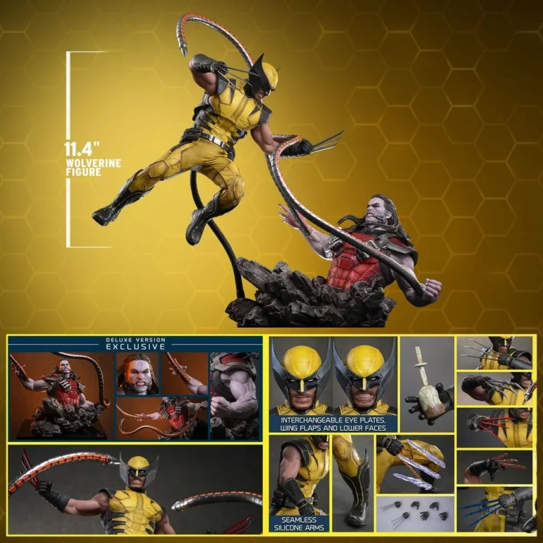 Marvel - Scale Action Figure - Wolverine (Deluxe Version)
