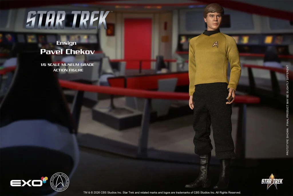 Star Trek - Scale Action Figure - Pavel Chekov