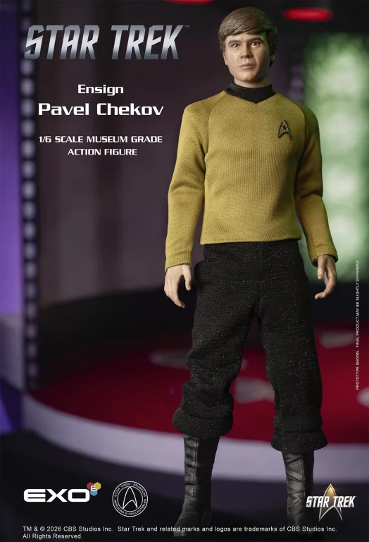Star Trek - Scale Action Figure - Pavel Chekov
