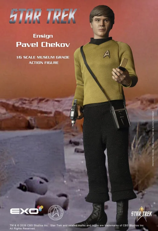 Star Trek - Scale Action Figure - Pavel Chekov