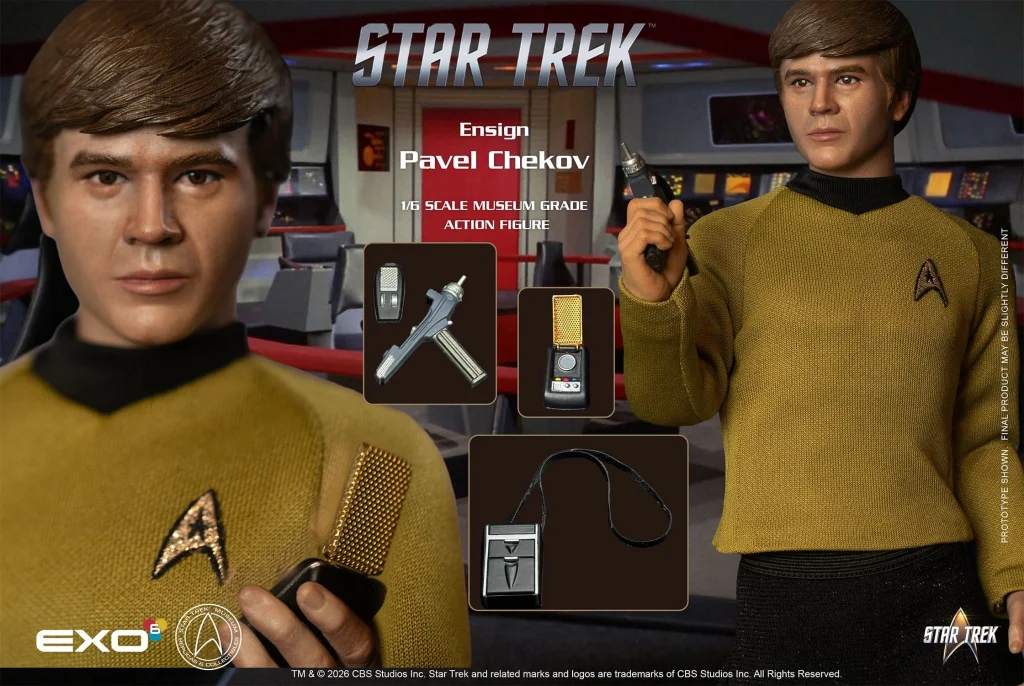 Star Trek - Scale Action Figure - Pavel Chekov