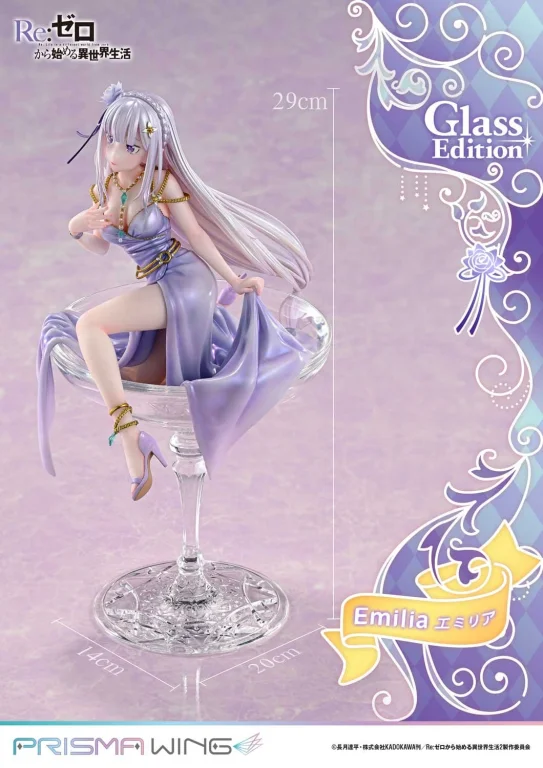 Re:ZERO - PRISMA WING - Emilia (Glass Edition)