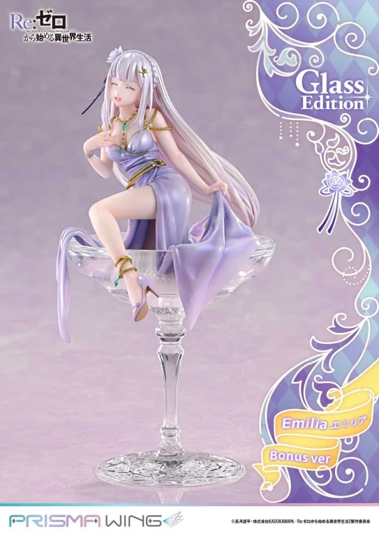 Re:ZERO - PRISMA WING - Emilia (Glass Edition) (Bonus ver.)