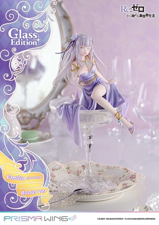 Re:ZERO - PRISMA WING - Emilia (Glass Edition) (Bonus ver.)