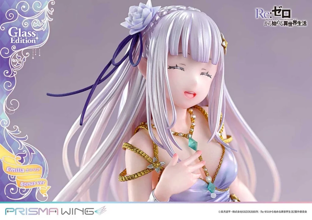 Re:ZERO - PRISMA WING - Emilia (Glass Edition) (Bonus ver.)