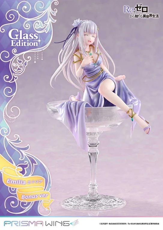 Re:ZERO - PRISMA WING - Emilia (Glass Edition) (Bonus ver.)
