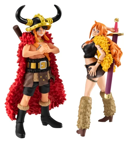 Produktbild zu One Piece - WALLSTAR - Monkey D. Ruffy & Nami (Ver. Elbaph) (Set)