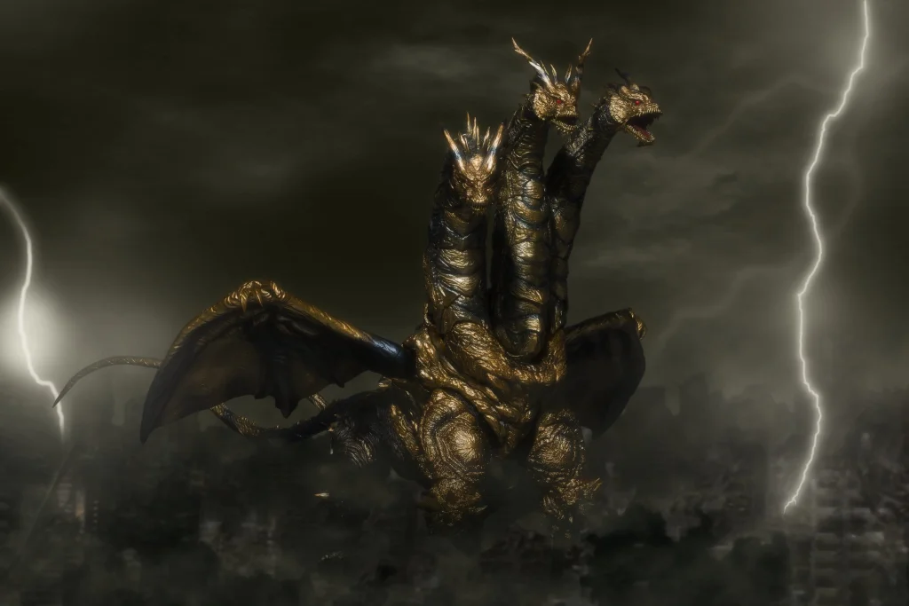 Godzilla - S.H.MonsterArts - Keizer Ghidorah