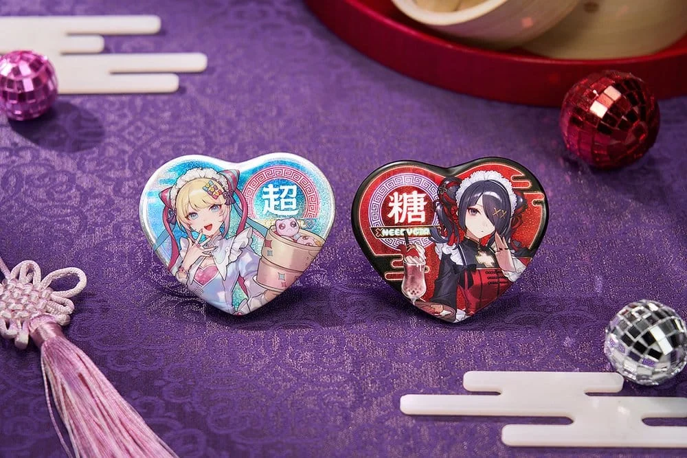 NEEDY STREAMER OVERLOAD - Button - Ame-chan (Chinese Restaurant Series)