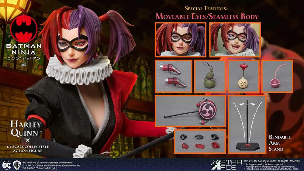Batman - Scale Action Figure - Harley Quinn (Deluxe Ver.)