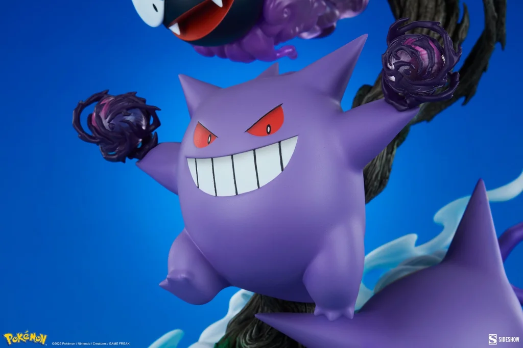 Pok&eacute;mon - Diorama - Nebulak, Alpollo & Gengar