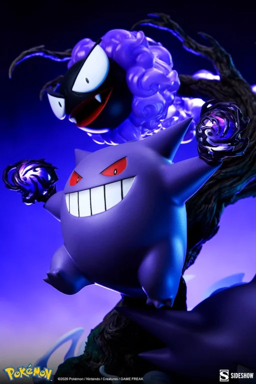 Pok&eacute;mon - Diorama - Nebulak, Alpollo & Gengar
