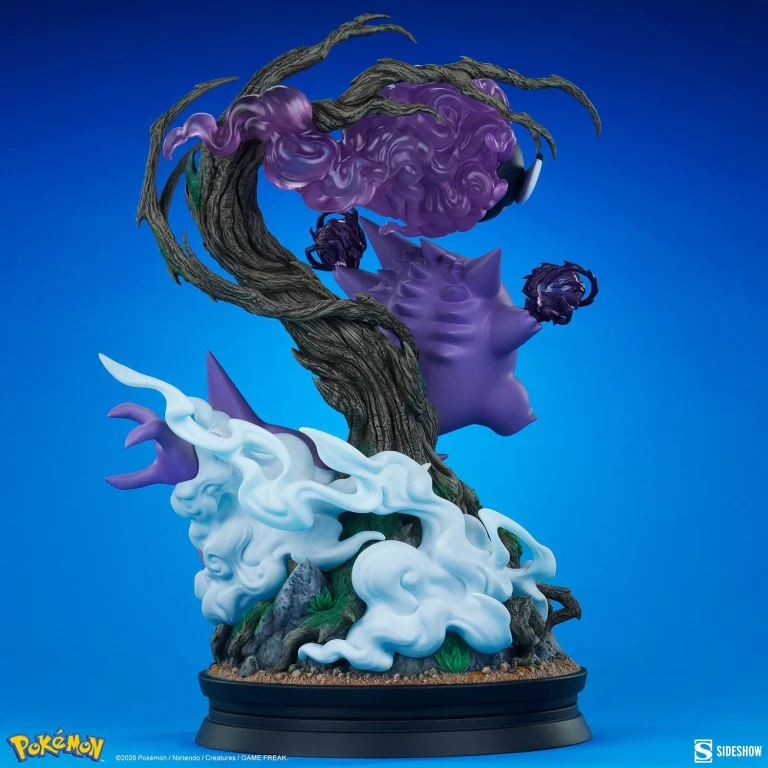 Pok&eacute;mon - Diorama - Nebulak, Alpollo & Gengar