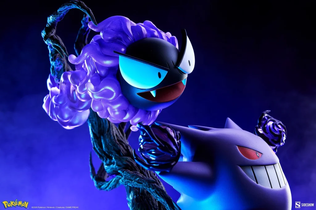 Pok&eacute;mon - Diorama - Nebulak, Alpollo & Gengar
