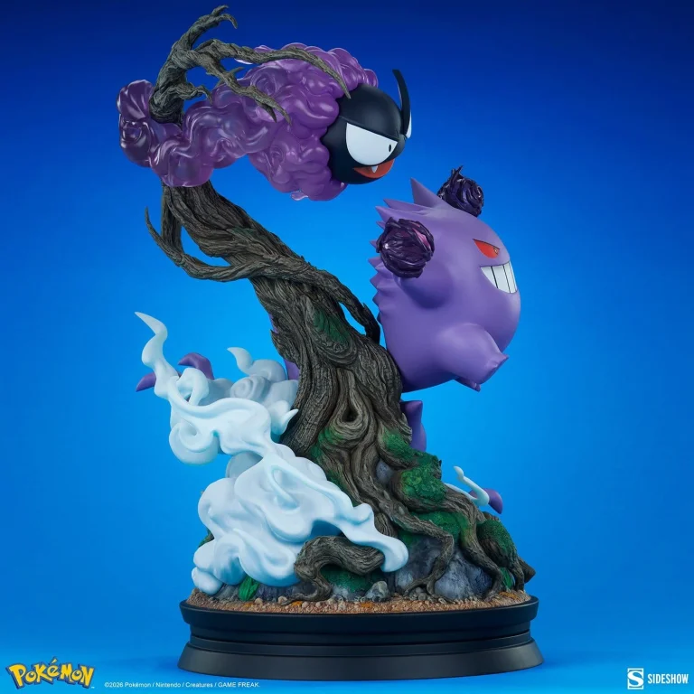 Pok&eacute;mon - Diorama - Nebulak, Alpollo & Gengar