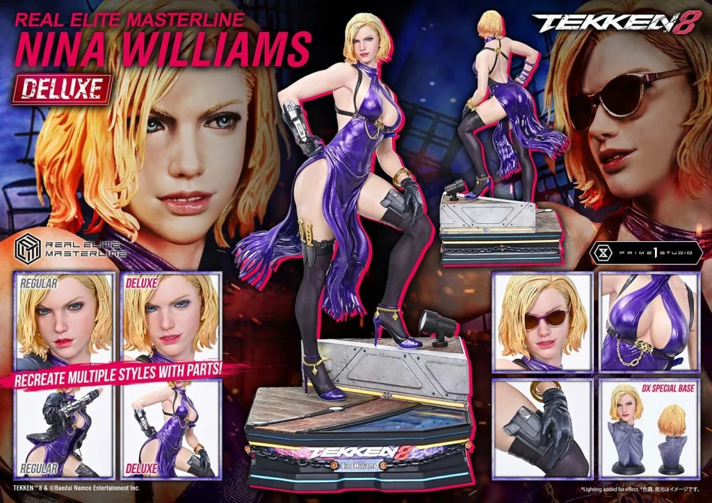 Tekken - Real Elite Masterline - Nina Williams (Deluxe)