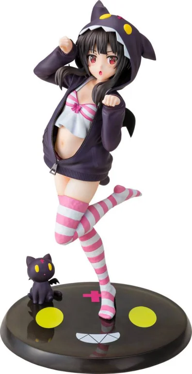 KonoSuba - Scale Figure - Megumin (Hoodie Look Chomusuke ver.)