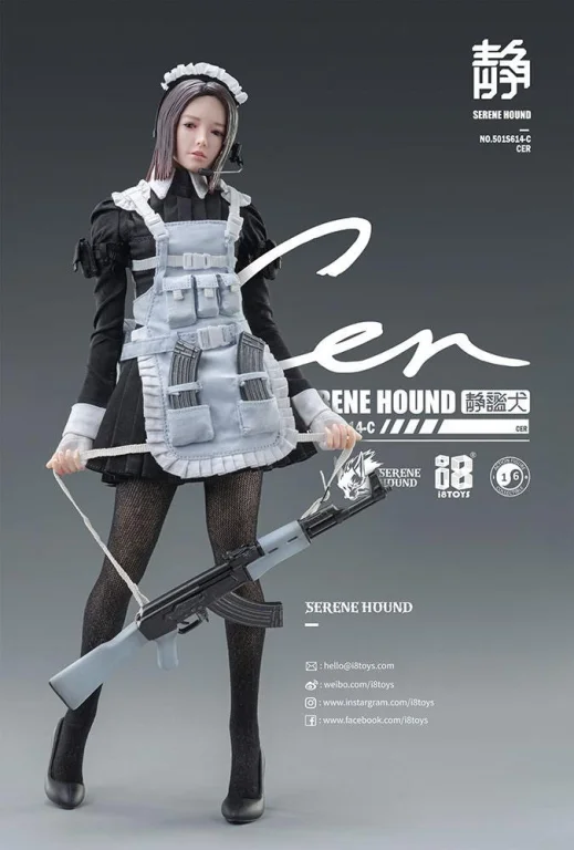 CERBERUS MAID TEAM - Serene Hound Troop Figure - Cer