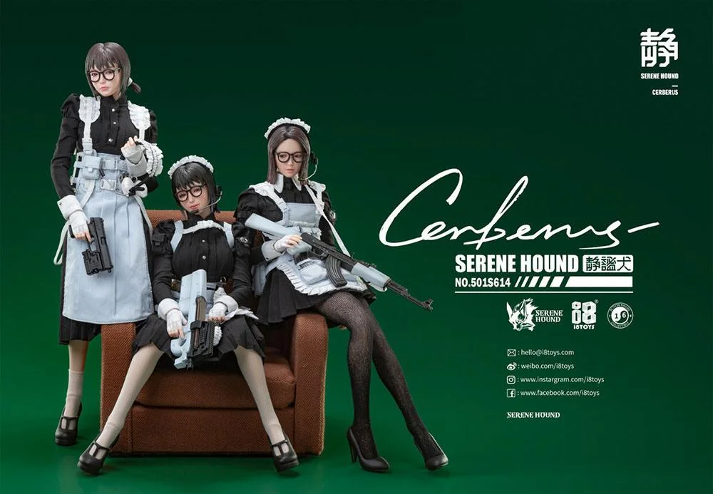 CERBERUS MAID TEAM - Serene Hound Troop Figure - Cer