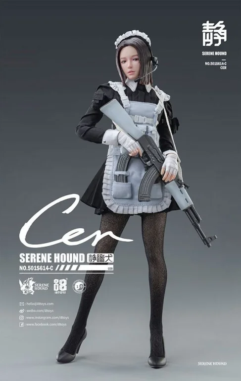 CERBERUS MAID TEAM - Serene Hound Troop Figure - Cer