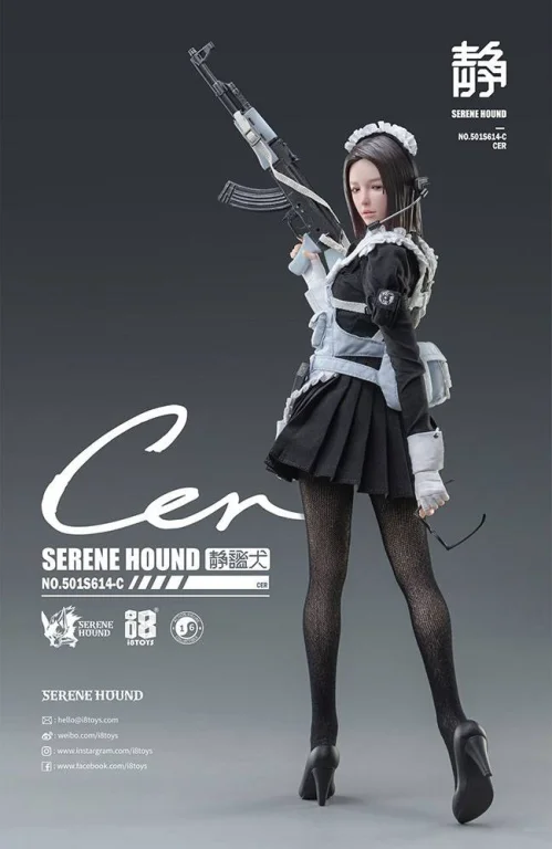 CERBERUS MAID TEAM - Serene Hound Troop Figure - Cer
