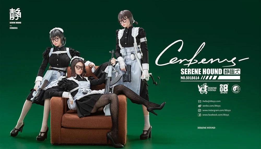 CERBERUS MAID TEAM - Serene Hound Troop Figure - Cer