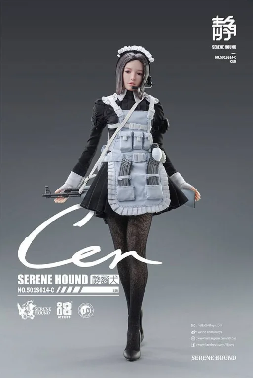 CERBERUS MAID TEAM - Serene Hound Troop Figure - Cer