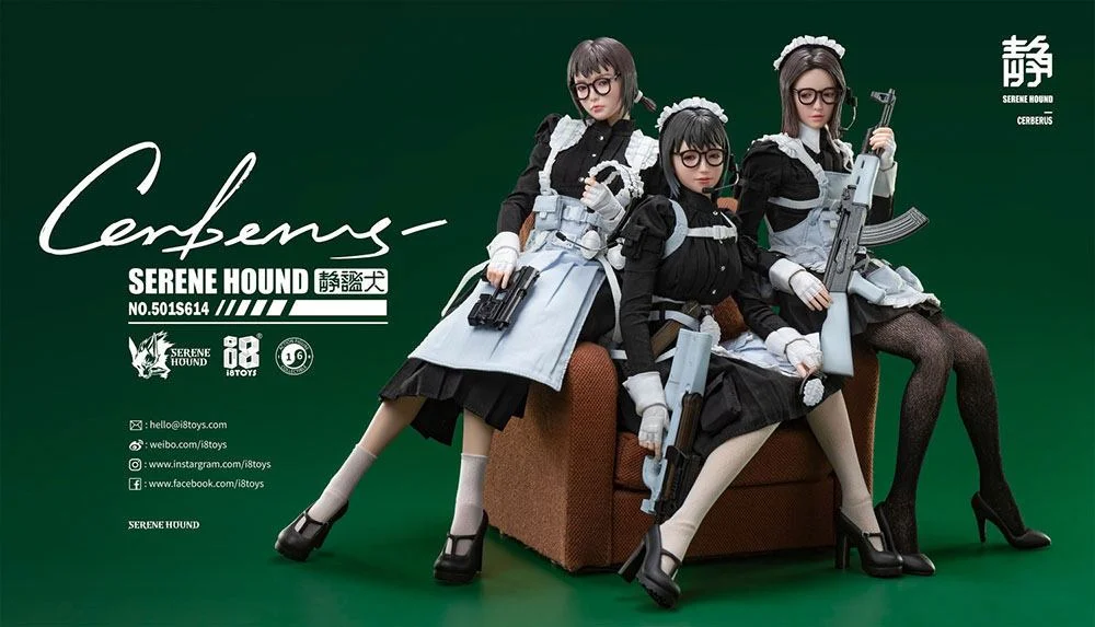 CERBERUS MAID TEAM - Serene Hound Troop Figure - Rus