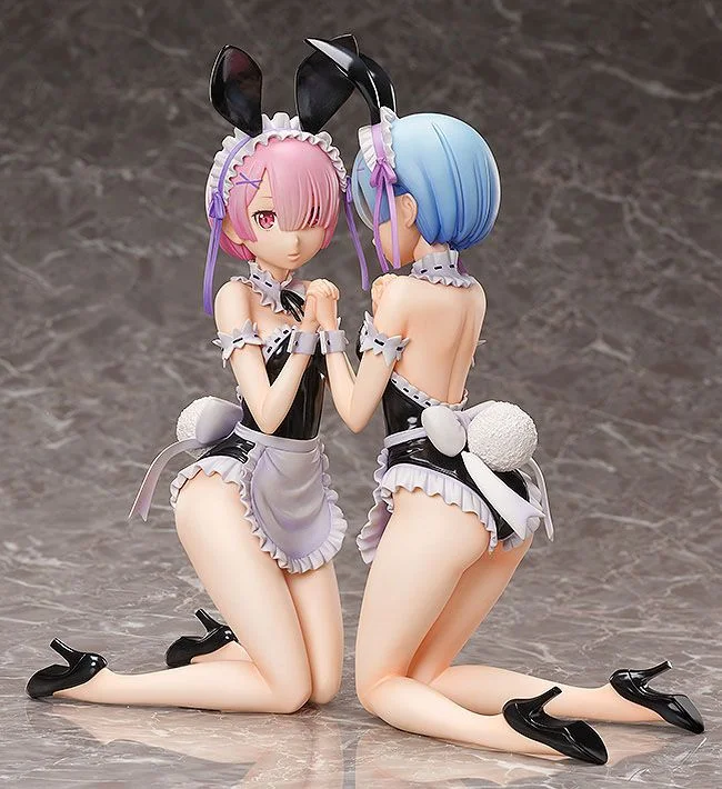 Re:ZERO - Scale Figure - Ram (Bare Leg Bunny Ver.)