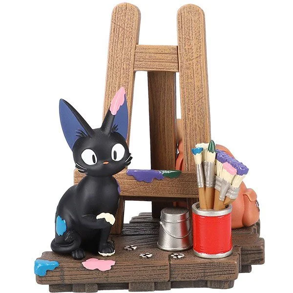 Kikis kleiner Lieferservice - Diorama - Jiji with Easel