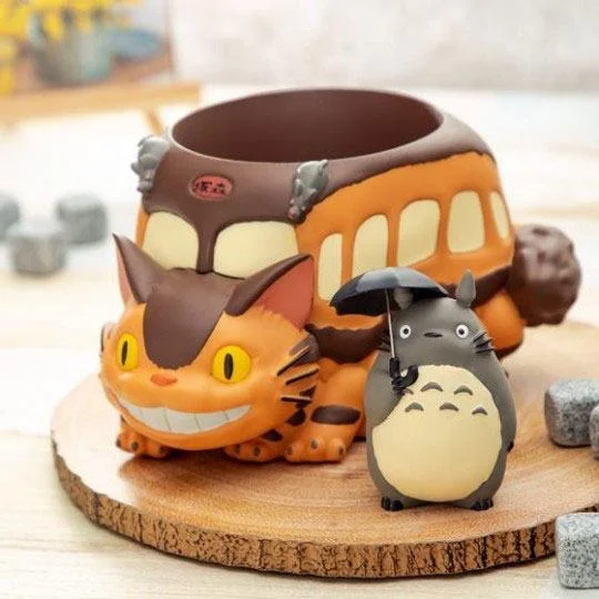 Mein Nachbar Totoro - Diorama - Catbus & Totoro