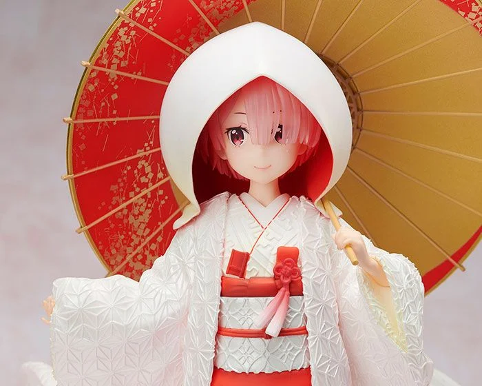 Re:ZERO - Scale Figure - Ram (Shiromuku ver.)