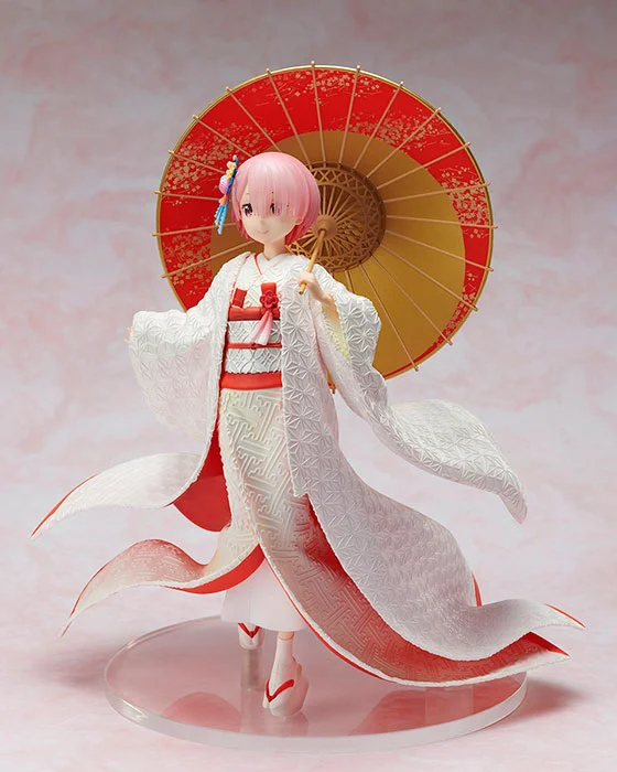 Re:ZERO - Scale Figure - Ram (Shiromuku ver.)