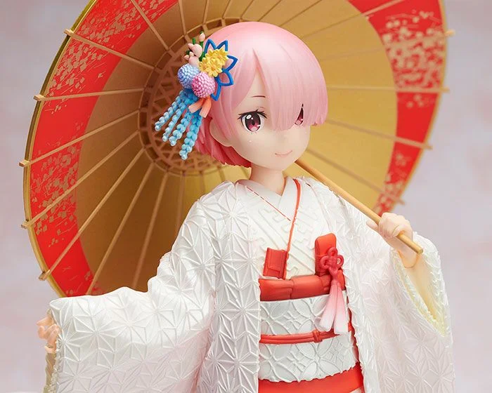 Re:ZERO - Scale Figure - Ram (Shiromuku ver.)
